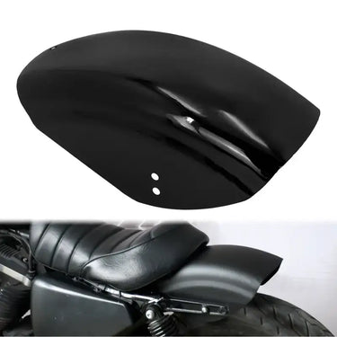 Garde-boue Arrière Harley Sportster Noir Brillant | Moto-Scrambler